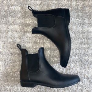 Sam Edelman Black Rain Boots